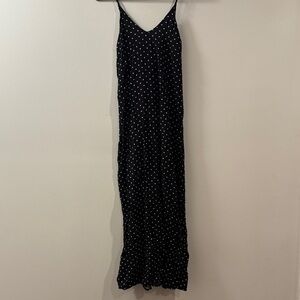 Old Navy | Soft Black Polka Dot‎ Dress